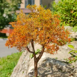 100ML Simulation Model Leaf Military Scene Natural Plant For Landscape Layout Railway Train Building Landscape Diorama Materials
