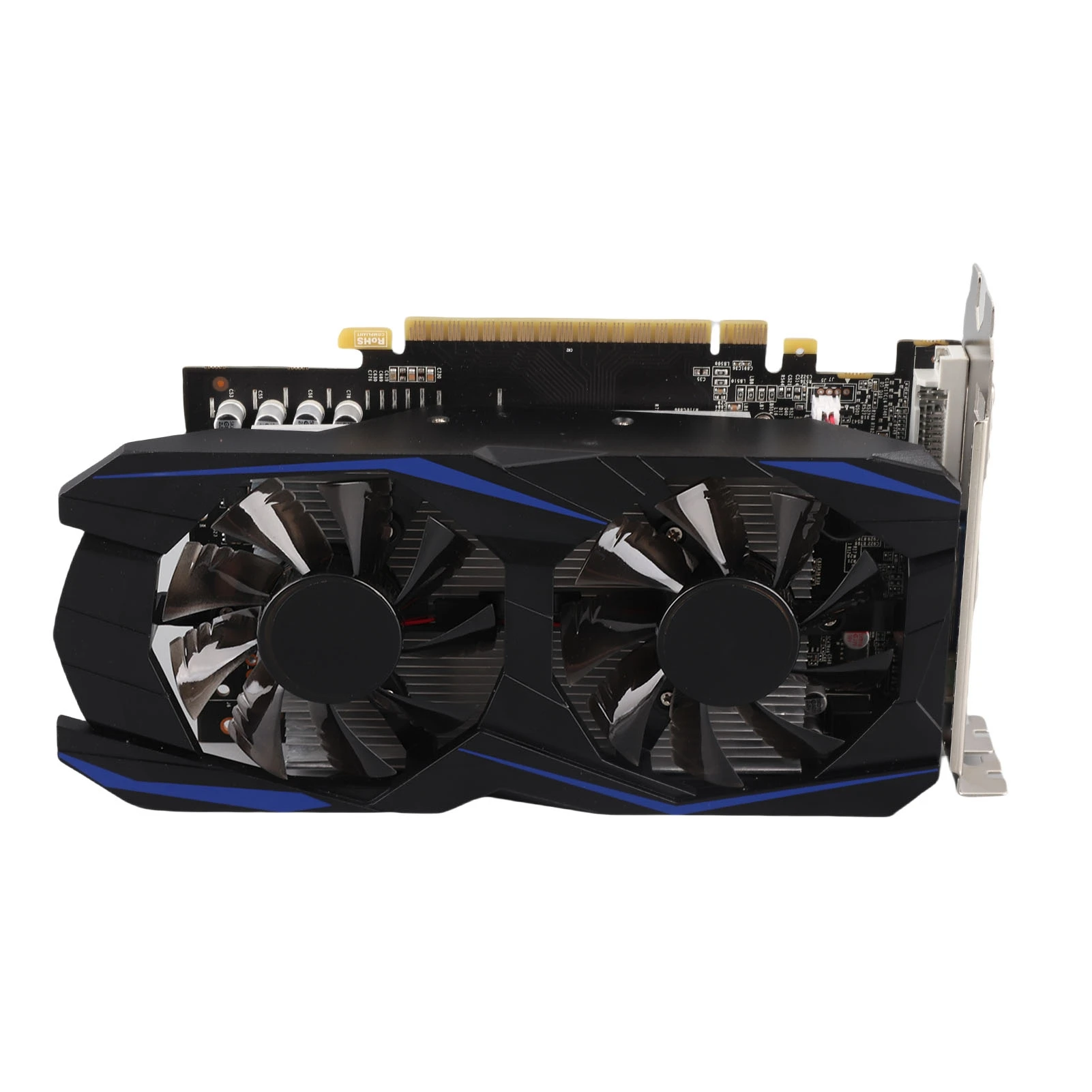 Graphics Card 128bit 4GB DDR5 700MHz Automatic Recognition Durable Computer Accessories for Dual Fan Desktop Computer