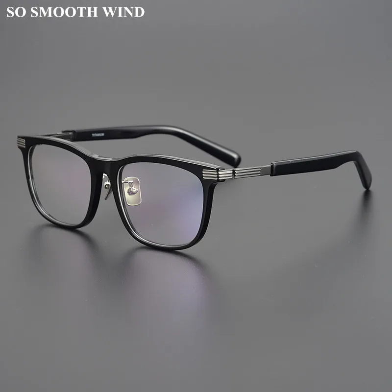 

Japanese Brand Square Acetate Glasses Frame Men Myopia Perscription Eyeglasses Frames Women Optical Reading Spectacles Eyewear