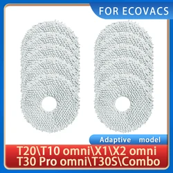 Ecovacs T30s \ T30S 콤보 \ T30s 프로 \ T30 프로 omni \ T10 \ T20 omni \ X1 \ X2 omni 부품 걸레 천 진공 청소기 걸레 패드 액세서리