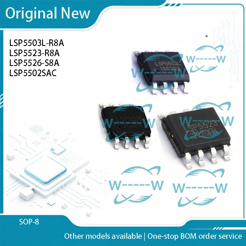 5-50PCS) LSP5503L-R8A LSP5523-R8A LSP5526-S8A LSP5502SAC LSP5503L LSP5523 LSP5526 LSP5502 SOP-8 IC CHIP