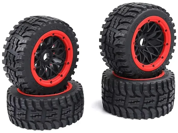 Multi-road condition tire assembly for 1/5 ROFUN HPI BAJA 5B