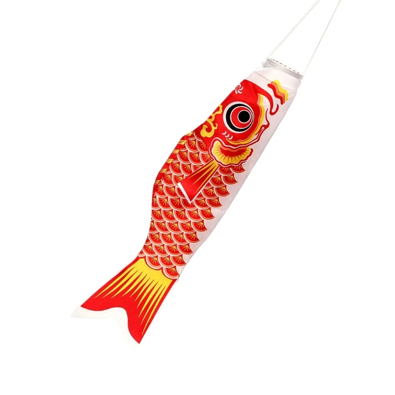Windsocks ธงญี่ปุ่นปลา Koinobori ปลาคาร์พแขวน Streamers ตกแต่งสวนลม