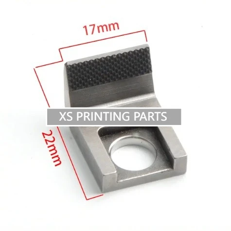 3 Pcs Komori Gripper Pad Offset Printing Machine Parts Size 22x17mm