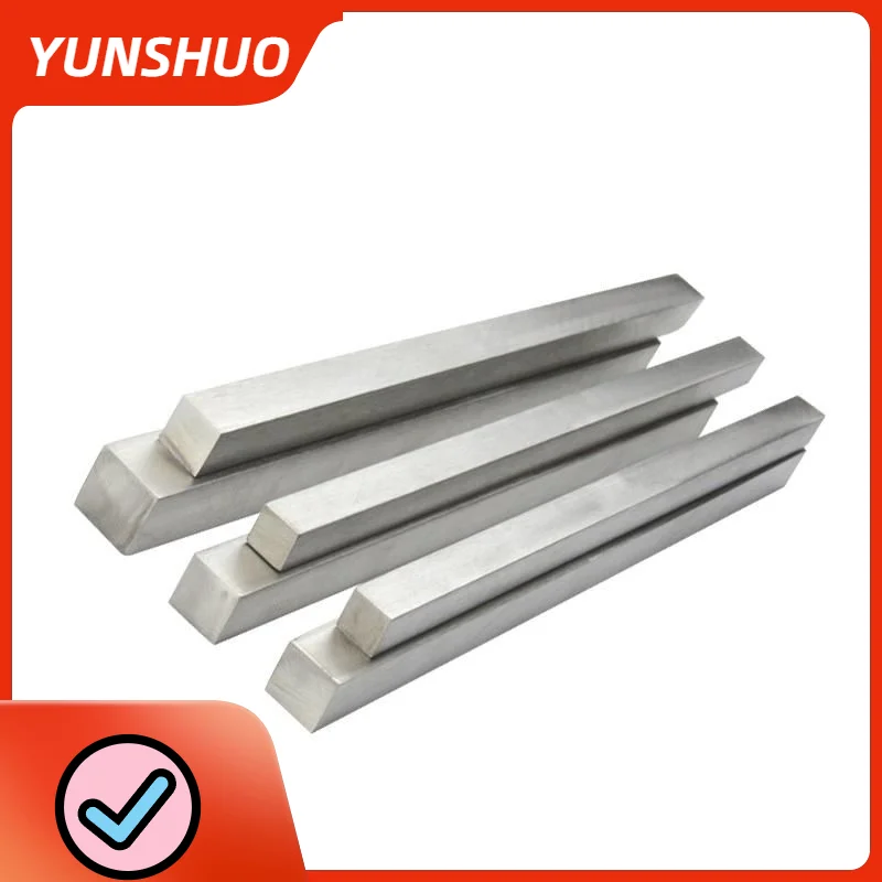 304 Stainless Steel Square Bar Rod 3MM 4MM 5MM 6MM 7MM 8MM 10MM 12MM 14MM 16MM 18MM Length 200mm Turning Milling Tools