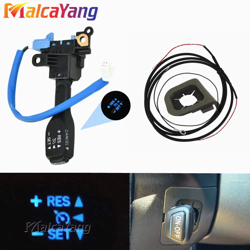 Premium Quality With LED Blue Light Cruise Control Switch For Toyota Camry 2011-2016 Lexus E'Z Auto Accessories