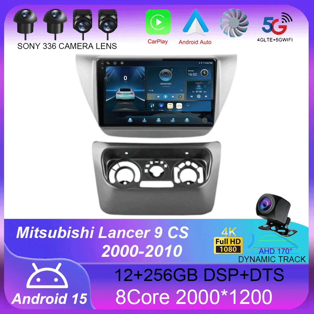 

Android 15 Carplay Car Radio For Mitsubishi Lancer 9 CS 2000-2010 Multimedia Video Player Navigation Stereo 2Din 2 Din Head Unit