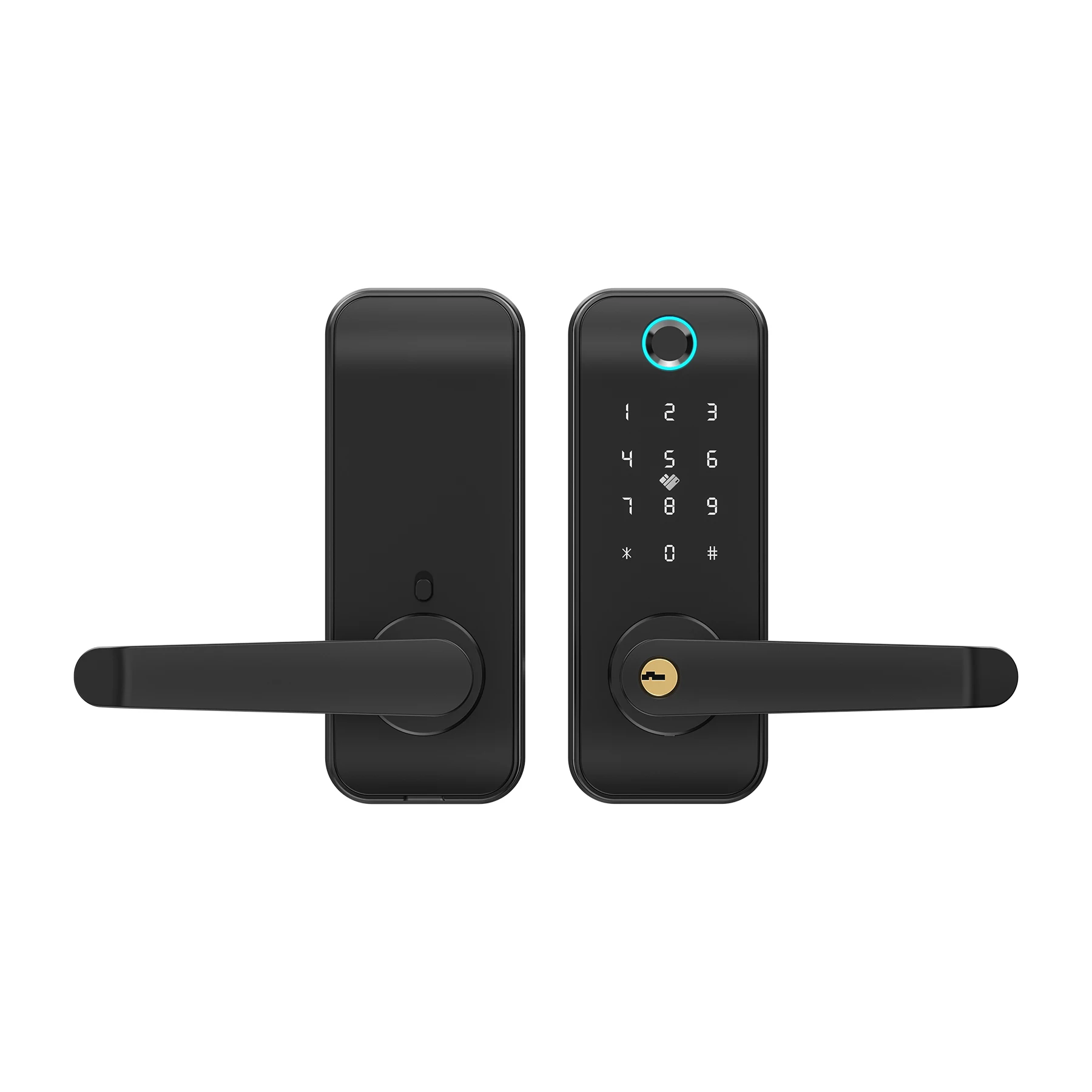 Durable Stainless Steel Smart Digital Keypad and Card Electronic Door Lock for Office and Residence Use