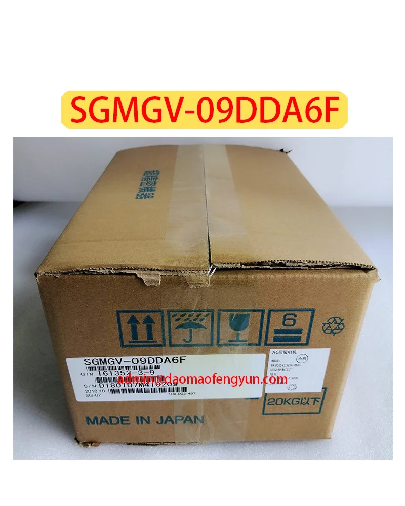 

SGMGV-09DDA6F Brand new Servo motor SGMGV 09DDA6F，Fast shipping