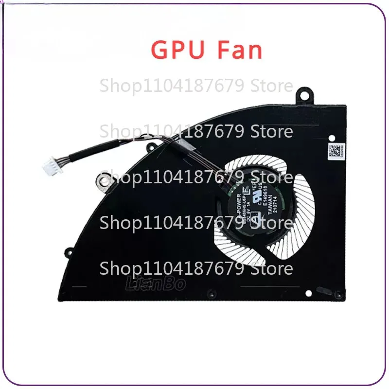 1pcs Cooling CPU GPU Fan for MSI Delta 15 A5EFK MS-15CK BS5405HS-U5N BS5405HS-U5P