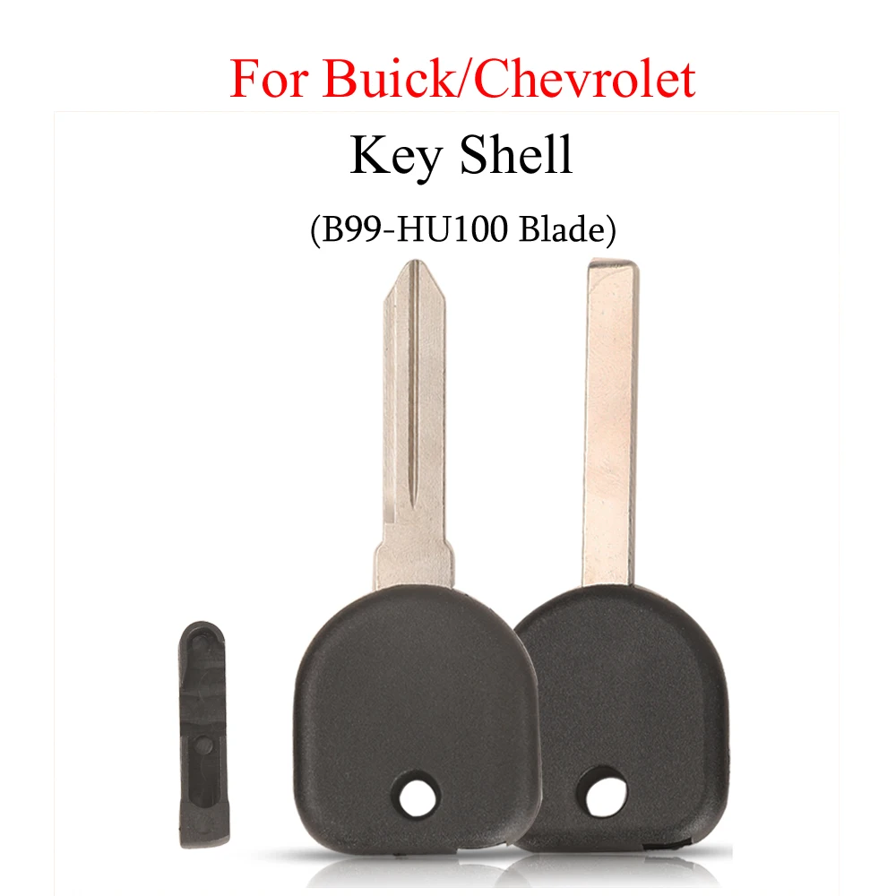 

jingyuqin Transponder Key Shell Car Key Blanks Case For Buick For JMA Chevrolet Cruze Uncut B97/B99/HU100 Blank Blade