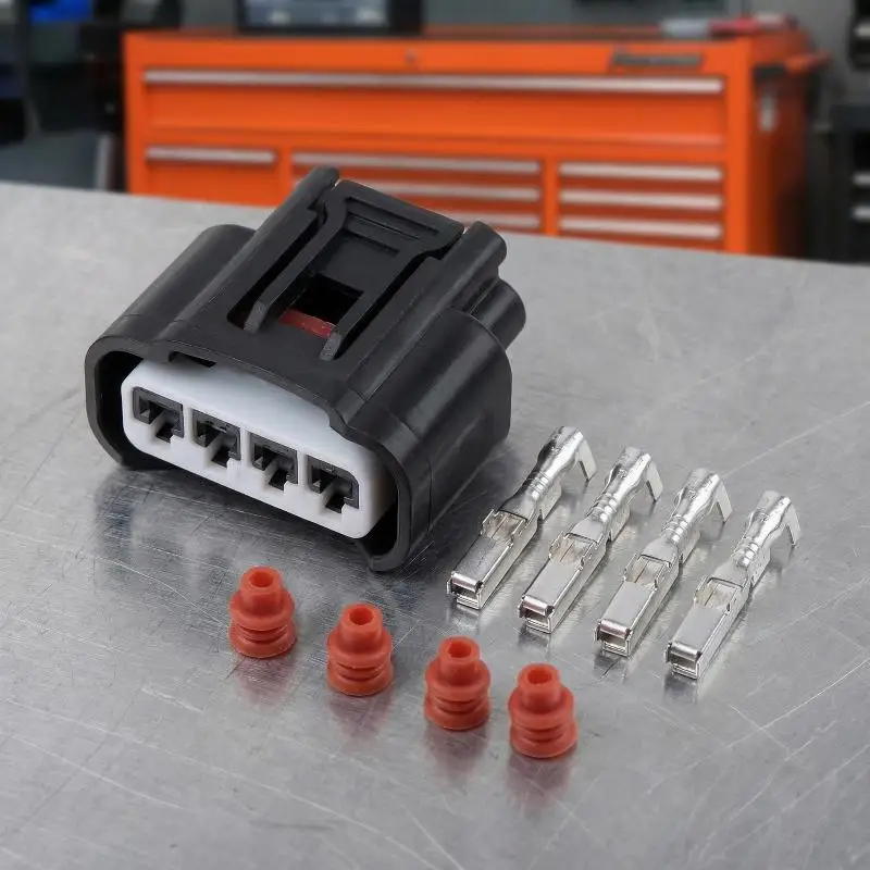 1Set 4Pin 90980-11885 DJ7042B-2.2-21 Automotive Waterproof Connector Ignition Coil Electric Wire Socket Harness Plug