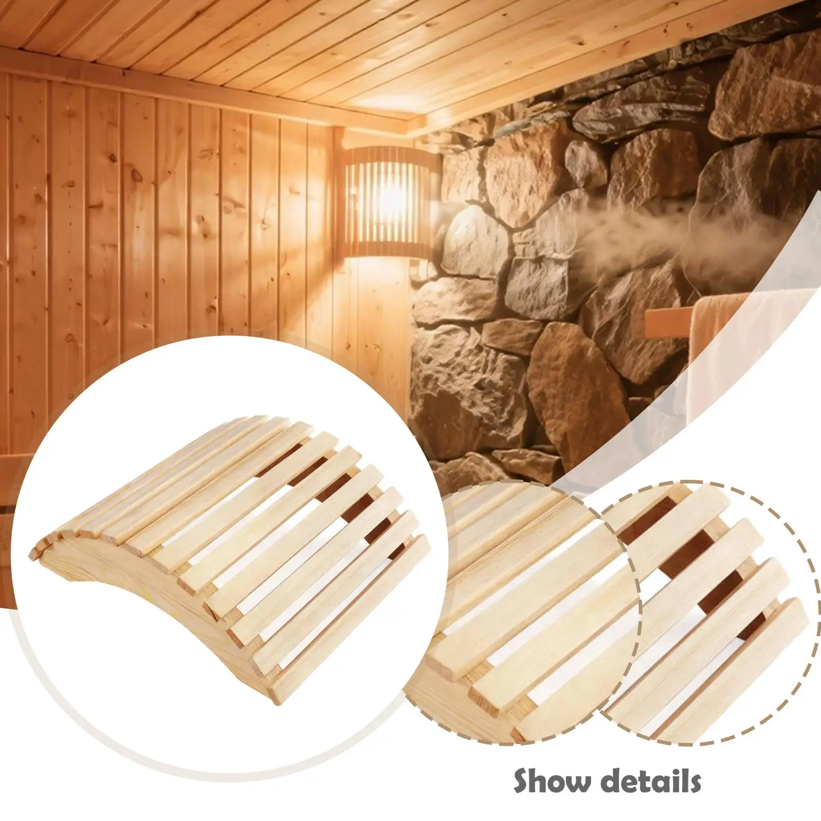 Wooden Sauna Room Light Shade Durable Protective Cover Anti Burst Design for Home Steam Enclosure