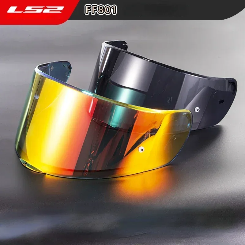 

LS2 Helmet Original Factory Manager Lenses FF397/801 Electroplated Silver Tan Lenses Sun Protection Lenses