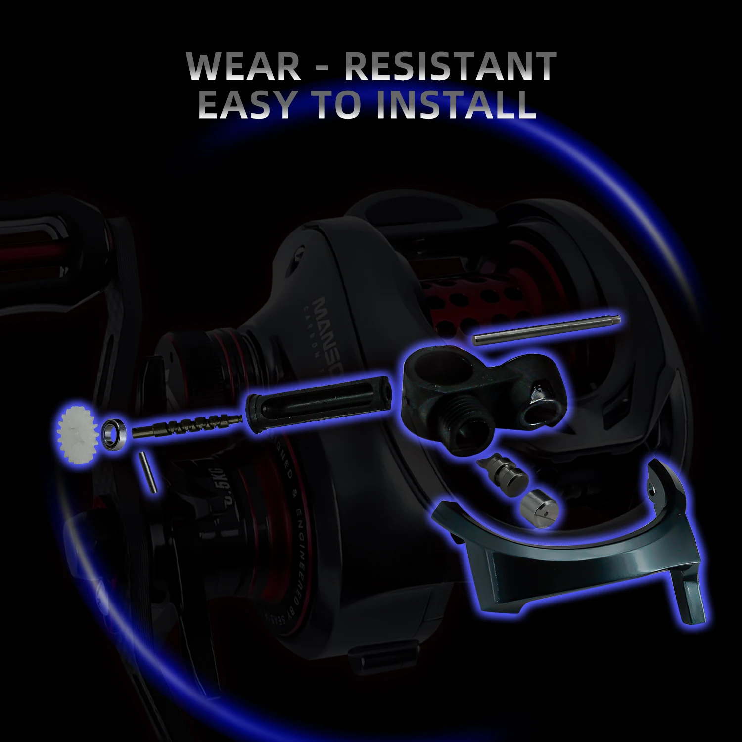 SEASIR baitcasting reel original parts only for cast x cast x2