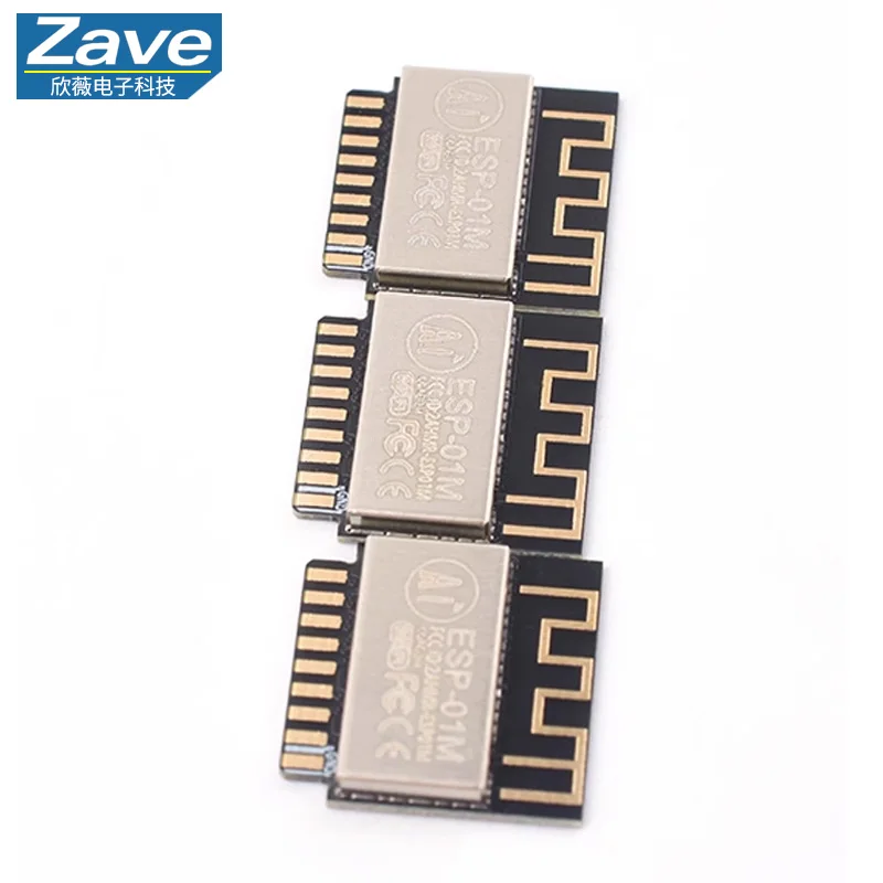 Ai-Thinker ESP-01M WiFi Module (ESP8285) - UART to WiFi Wireless Wide-Temperature Module with Flash Upgrade Function