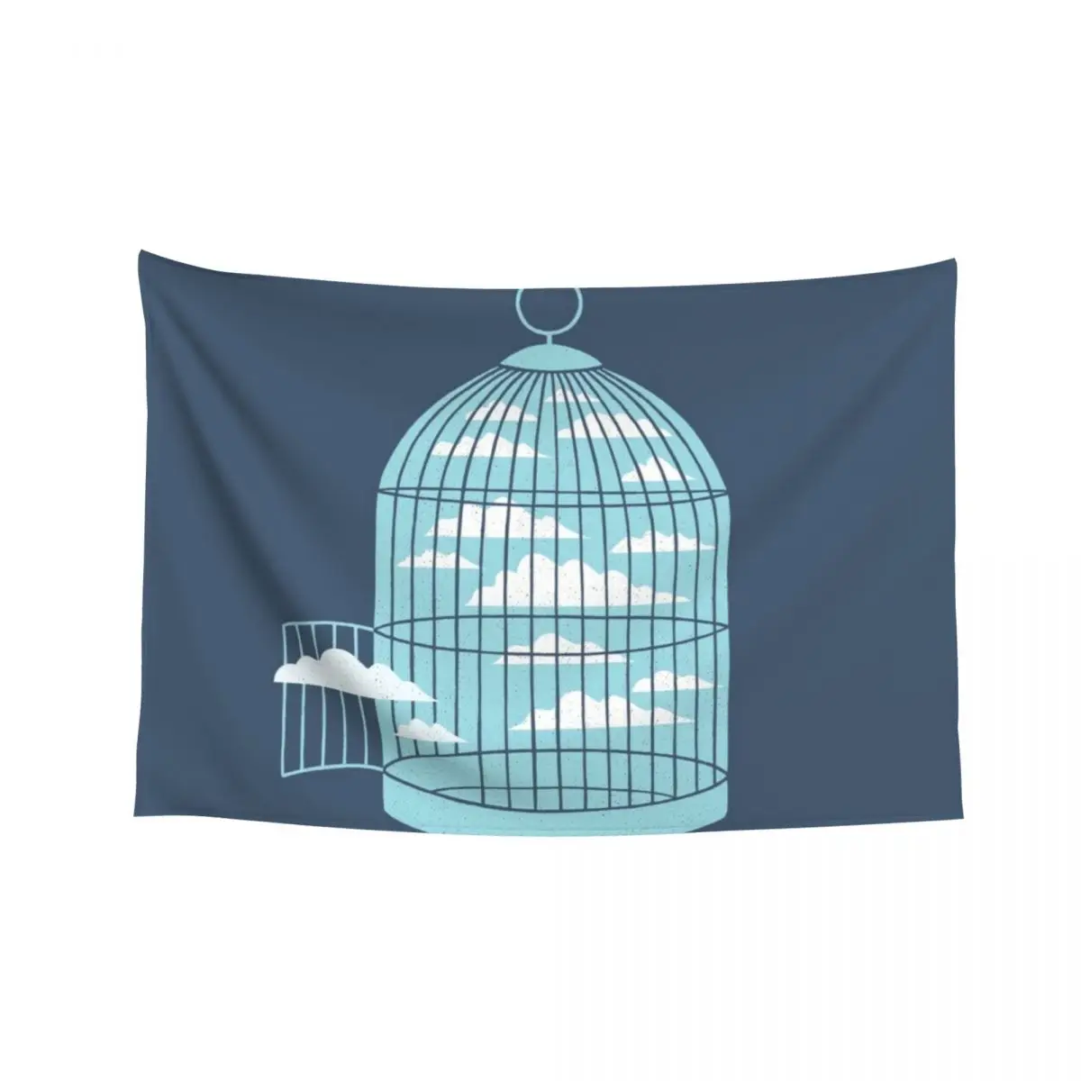 

Free as a Bird Tapestry For Bedroom Home Decorators Anime Decor Tapestry