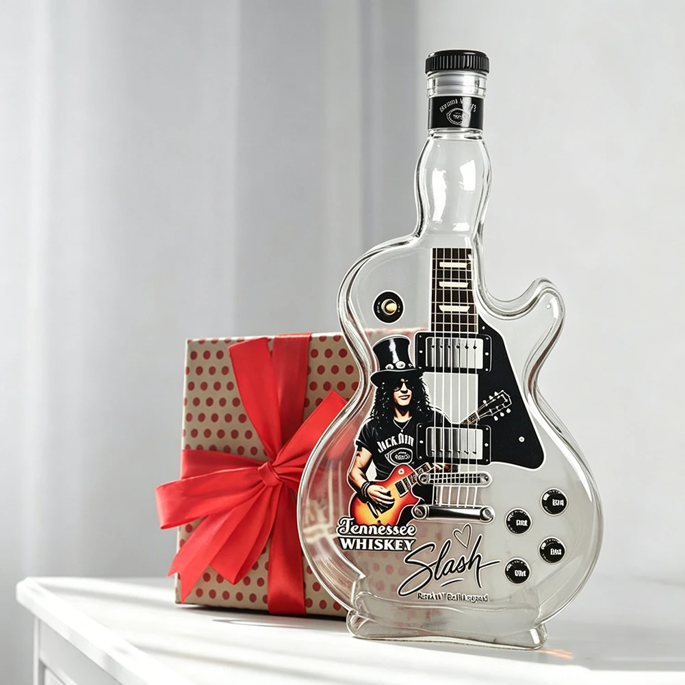 Gitarrenförmiger Retro-Rock-St – Wine Beer Liquor Bewertung und Preis