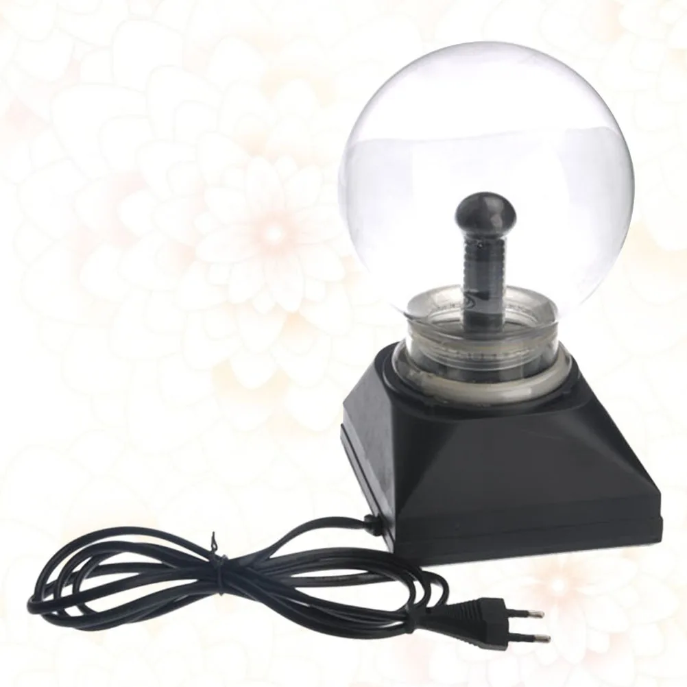 4 Polegada toque lâmpada de bola plasma educacional interativo ciência presente para crianças plugue da ue colorido display eletricidade escritório em casa