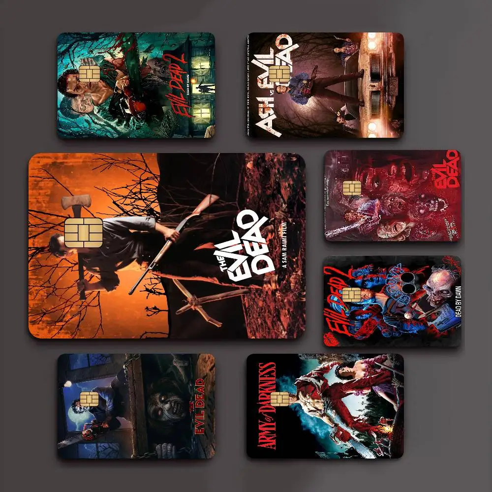 The Evil Dead Classic Horror Movie Abstract Canvas Painting Anime Cartoon Bear Skin Sticker Tape for Big Credit Debit Card