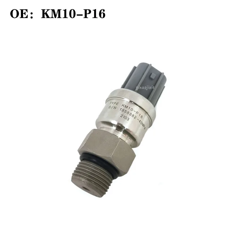 New high quality Applicable to Kato HD820 HD820R pressure sensor (high pressure square plug) 40MPa, KM10-P16, KM10P16