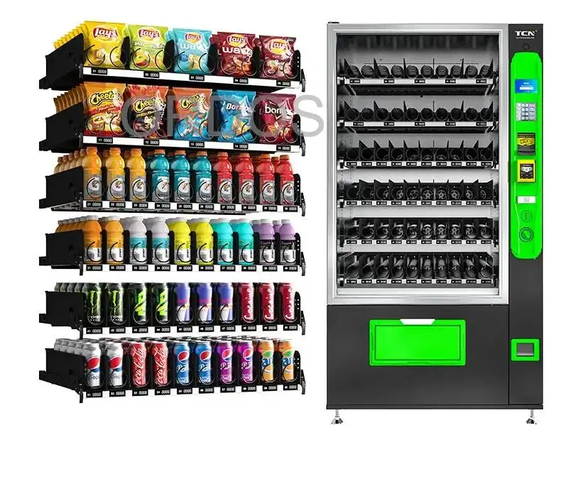 Customized Drink Snack Vending Combo Vending Machine