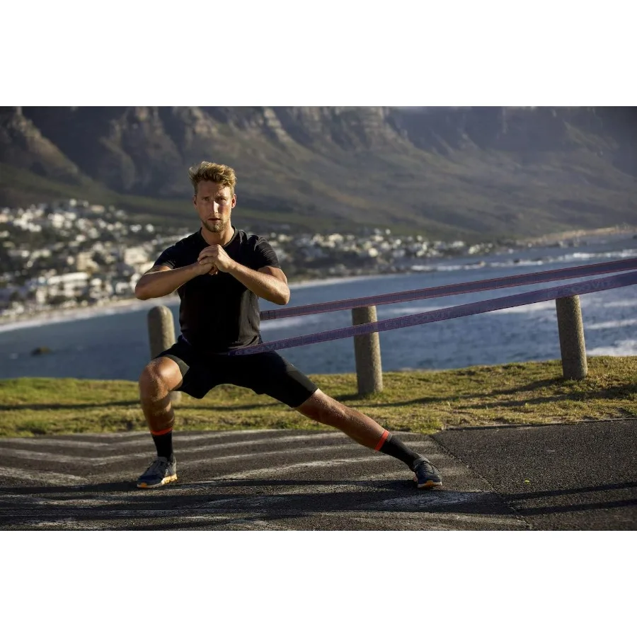 حزام مقاومة FLEXVIT بطول 78، حزام مقاومة من القماش بدرجة احترافية لتدريبات كاملة الجسم، راحة فائقة، متانة مثالية