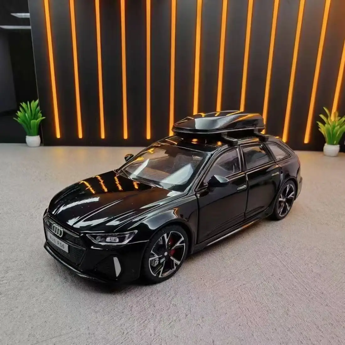 

1:32 Audi RS6 Avant Alloy Station Wagon Car Model Diecast Metal Toy Car Model Simulation Sound and Light Kids Toys Gift F513