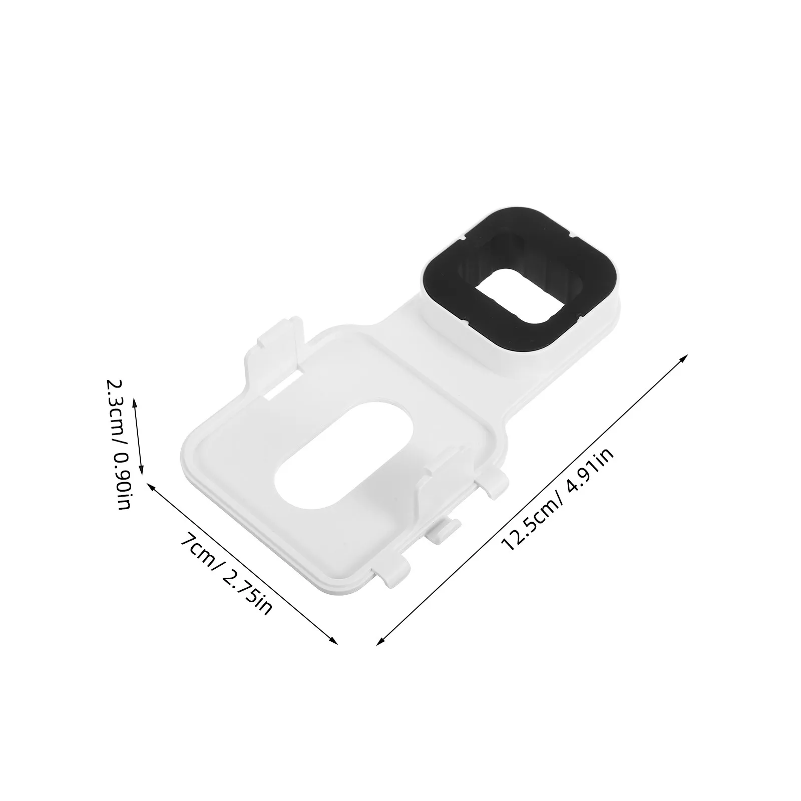 Heavy Duty Mounting Bracket for Power Supplies Secure Wall Mount Holder Non-Punching Socket Organizer Storage Stand for Camera