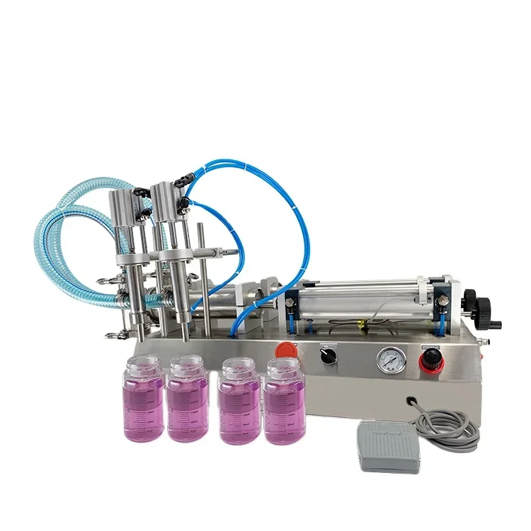 2024 Best China Bottle Filling Machine Factory Semi Auto Dishwashing Liquid Filling Machine For Sale