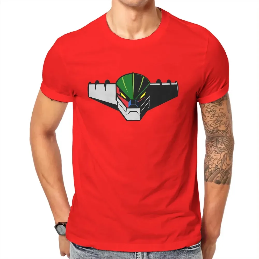 Jeeg Robot Head t-shirt Classic street fashion summer new large size t-shirt da uomo Harajuku