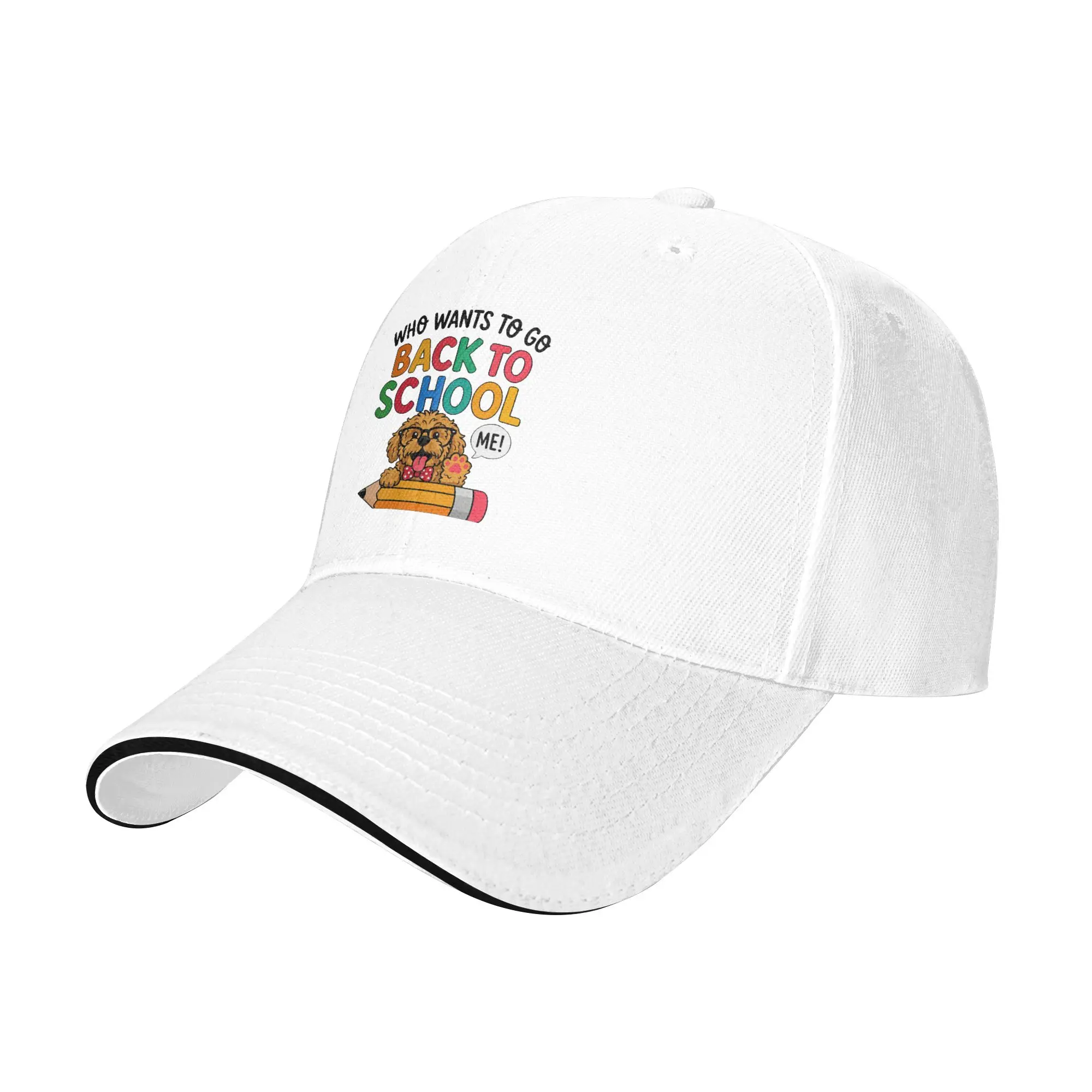 Hot Sale Cockapoo Back To School Pencil Boys Girls Kids Baseball Cap  Gift Man Hat  Casual Dating Man Hat