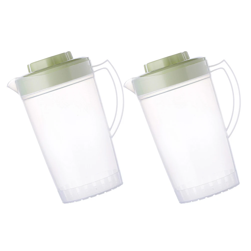 

Cold Water Pitcher Large Capacity Transparent Kettle for Juice Tea Drinks Easy Clean Material Cooling Bottle