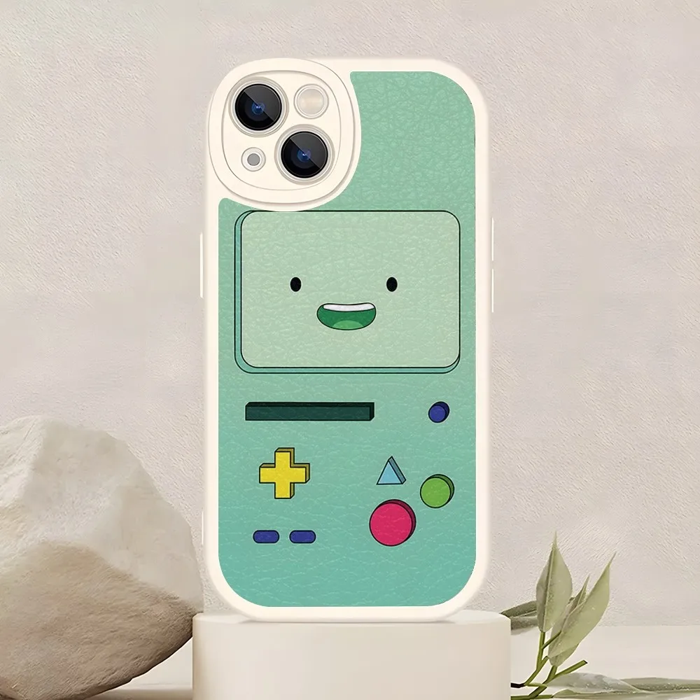 Adventure time cute Beemo BMO Jake Finn Phone Case For soft iPhone 15 14 11 12 13 Pro Max Mini X XR XS 7 8 Plus Lens Protection