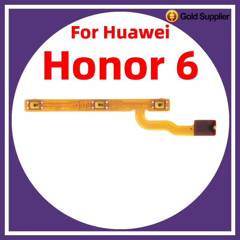 For Huawei Honor 6 Power ON OFF Volume Camera Key Button Switch Flex Cable Replacement