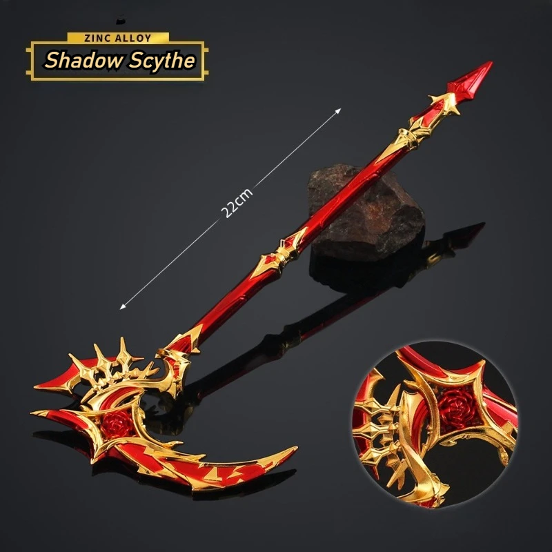 Gunfight Spielperipheriegeräte Schattenbeurteilung Tod Sense Nahkampf Spielzeug Messer Waffen Modell Cosplay Requisiten Desktop Ornament Gamer Geschenke