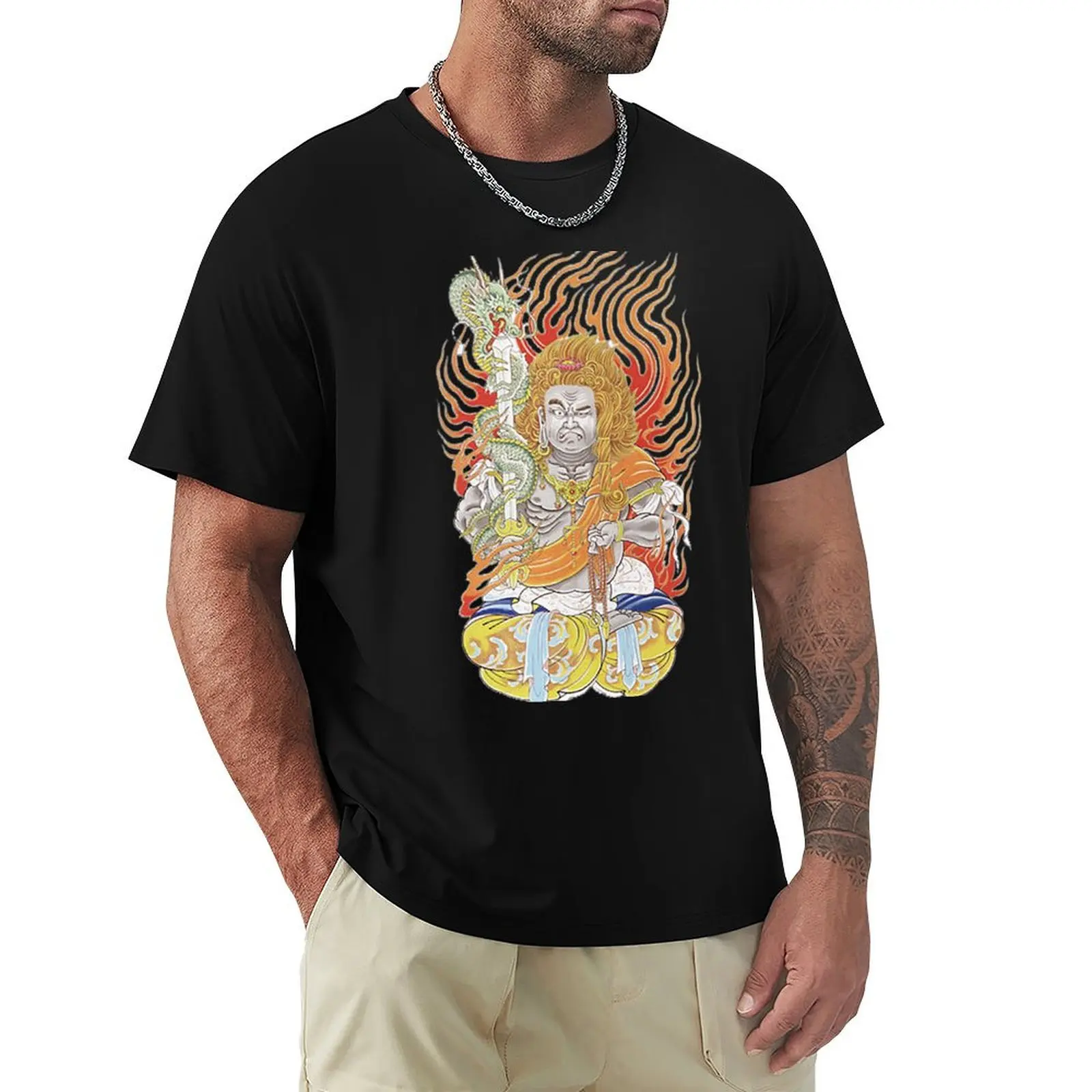 Yakuza Daigo DojimaTattoo T-Shirt Trendy Casual Short Sleeve Shirt