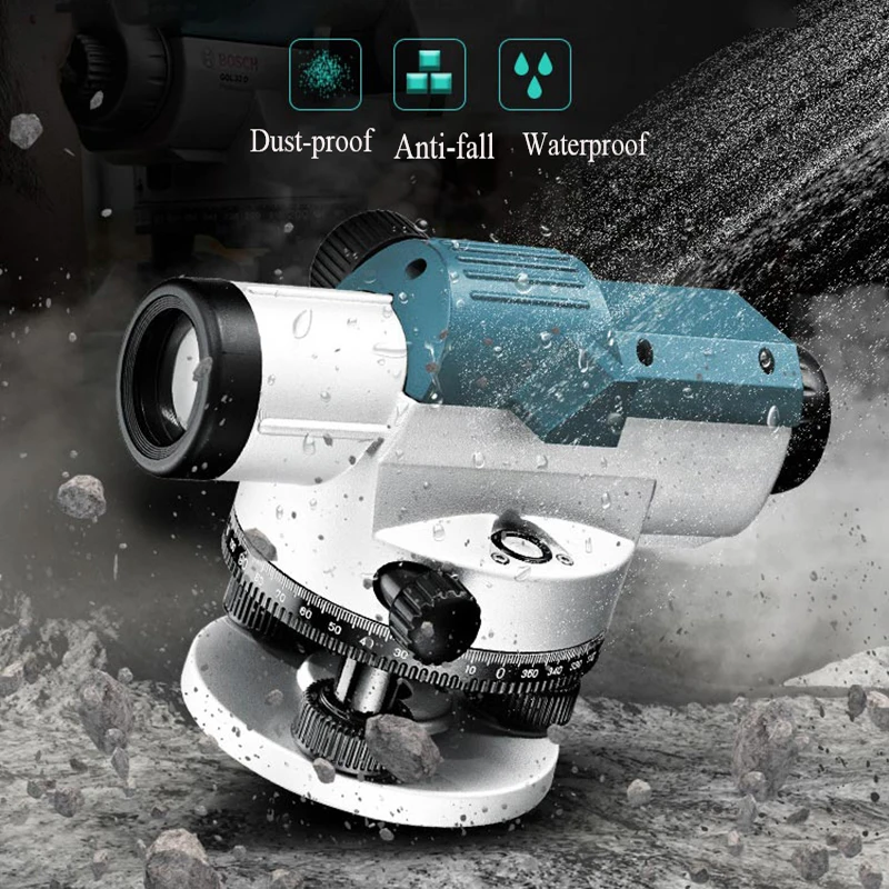 DS-32PLUS  Nível óptico de nivelamento automático Ferramenta de nivelamento precisa Ferramenta de autonivelamento de nível óptico de nível automático Nível de laser óptico Instrumento de Nível Ótico Nível Automático