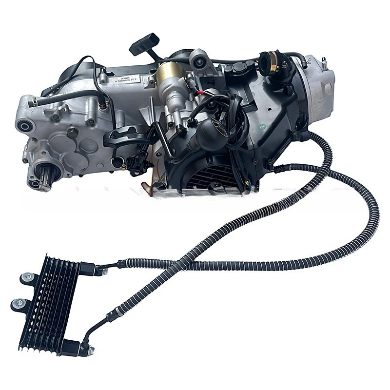Homemade four-wheel carding ATV accessories, modified 200CC oil-cooled GY6 engine one advance and one retreat