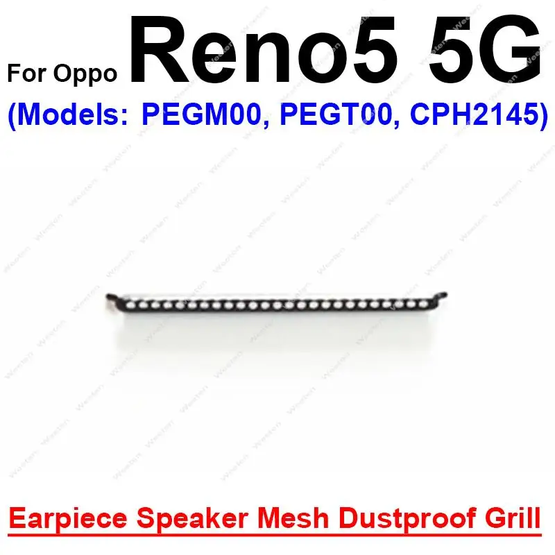 For OPPO Reno 3 4 5 6 3Pro 4Pro 5Pro 6Pro 7 Reno Z 2Z 4Z 4SE 5K 4G 5G Anti Dust Mesh Louder Earpiece Speaker Mesh Parts