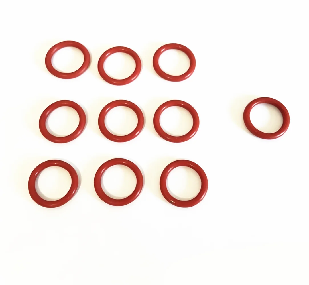 10PCS 24/25/26/27/28/29/30/31/32mm OD 4mm Thick Flexible Silicon O Ring Oil Seal