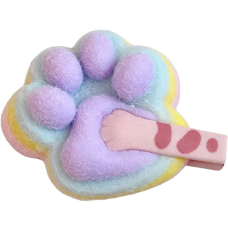16 Styles Cute Cat Paw Squeeze Toys Soft Sticky Decompressing Stress Relief Slow Rebound Jelly Pinch Adults Squishy Toys Gifts