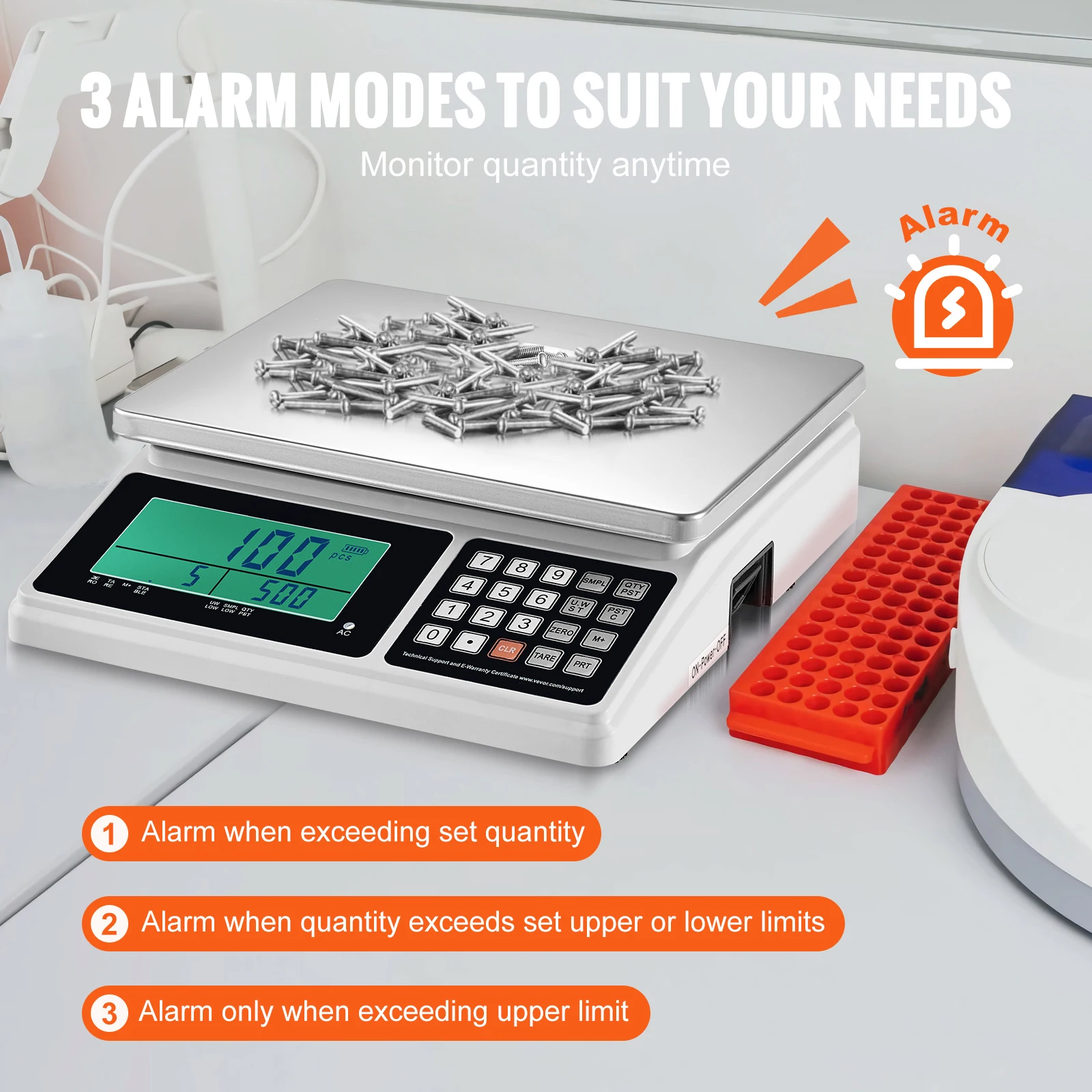 SucceBuy 30kg/1g 디지털 계산 저울 부품 동전 용 RS232 포트 및 LCD 화면이있는 전자 그램 스케일 홈 식품 계량