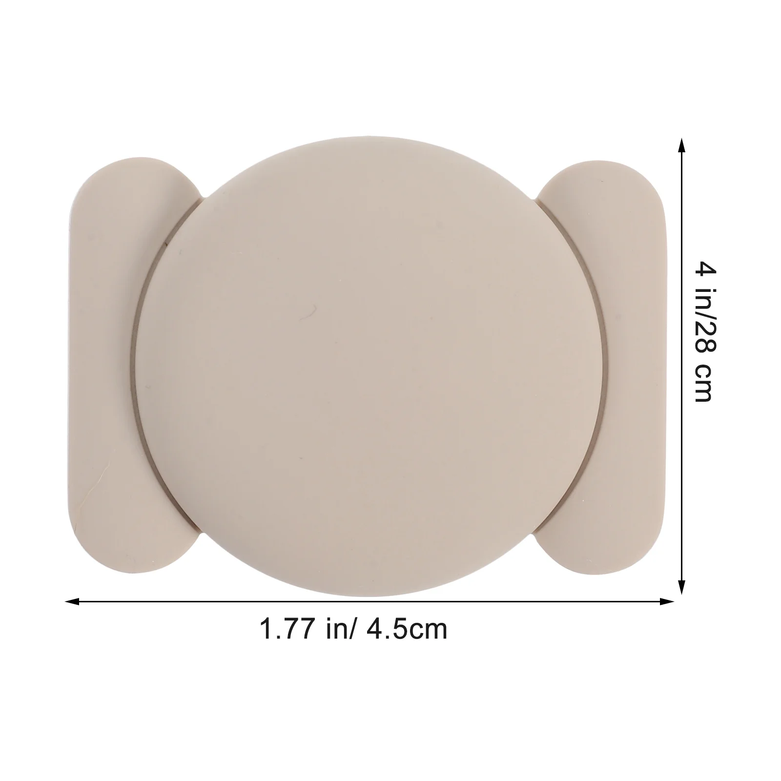 قطعتان من غطاء الحماية المقاوم للصدمات، غطاء من السيليكون القوي لجهاز لاسلكي مضاد للخسارة، تصميم أنيق