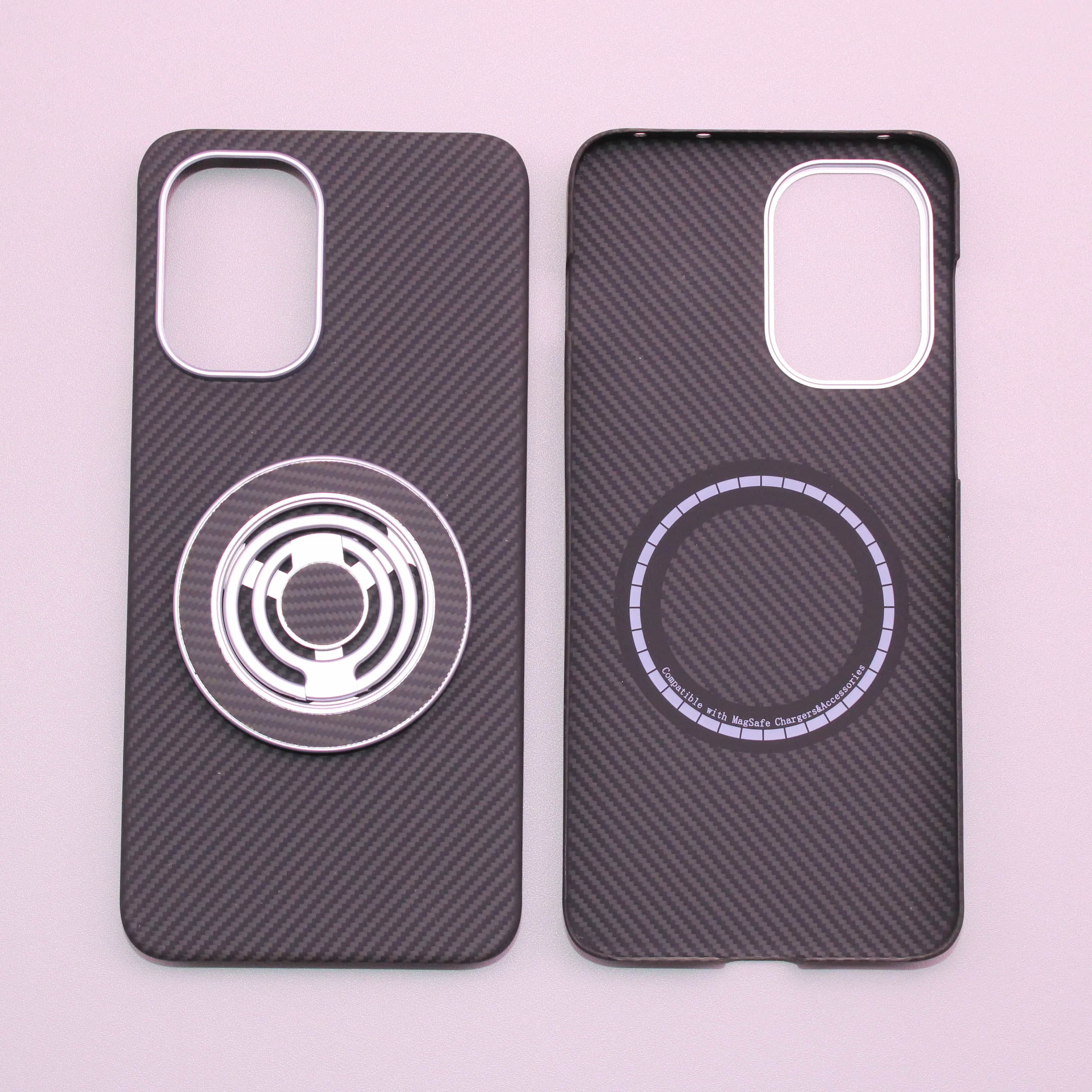 Slim Kevlar Case for OnePlus Ace6 with Stand, MagSafe Compatible, Aramid Fiber Protective Cover