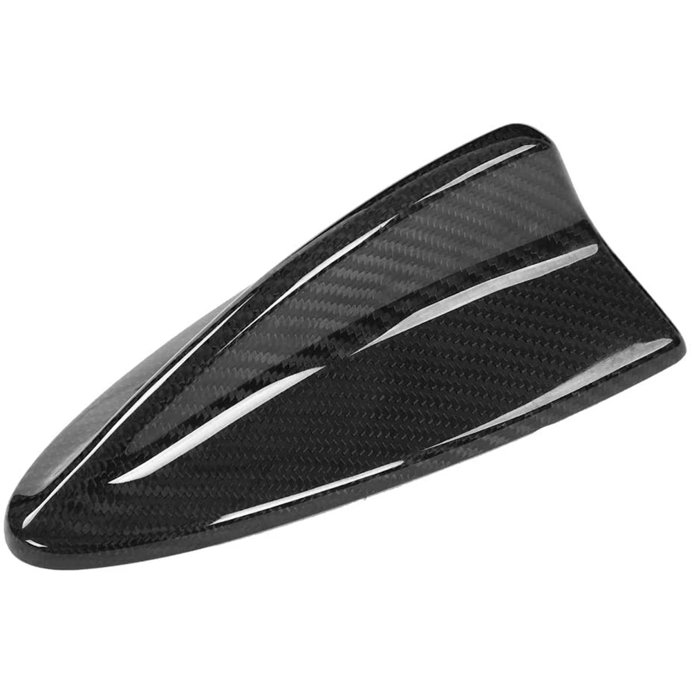 

for 3 Series E90 E92 X1 X5 X3 X6 Car Antenna Fin Cover Trim Carbon Fiber Style ABS Accessories