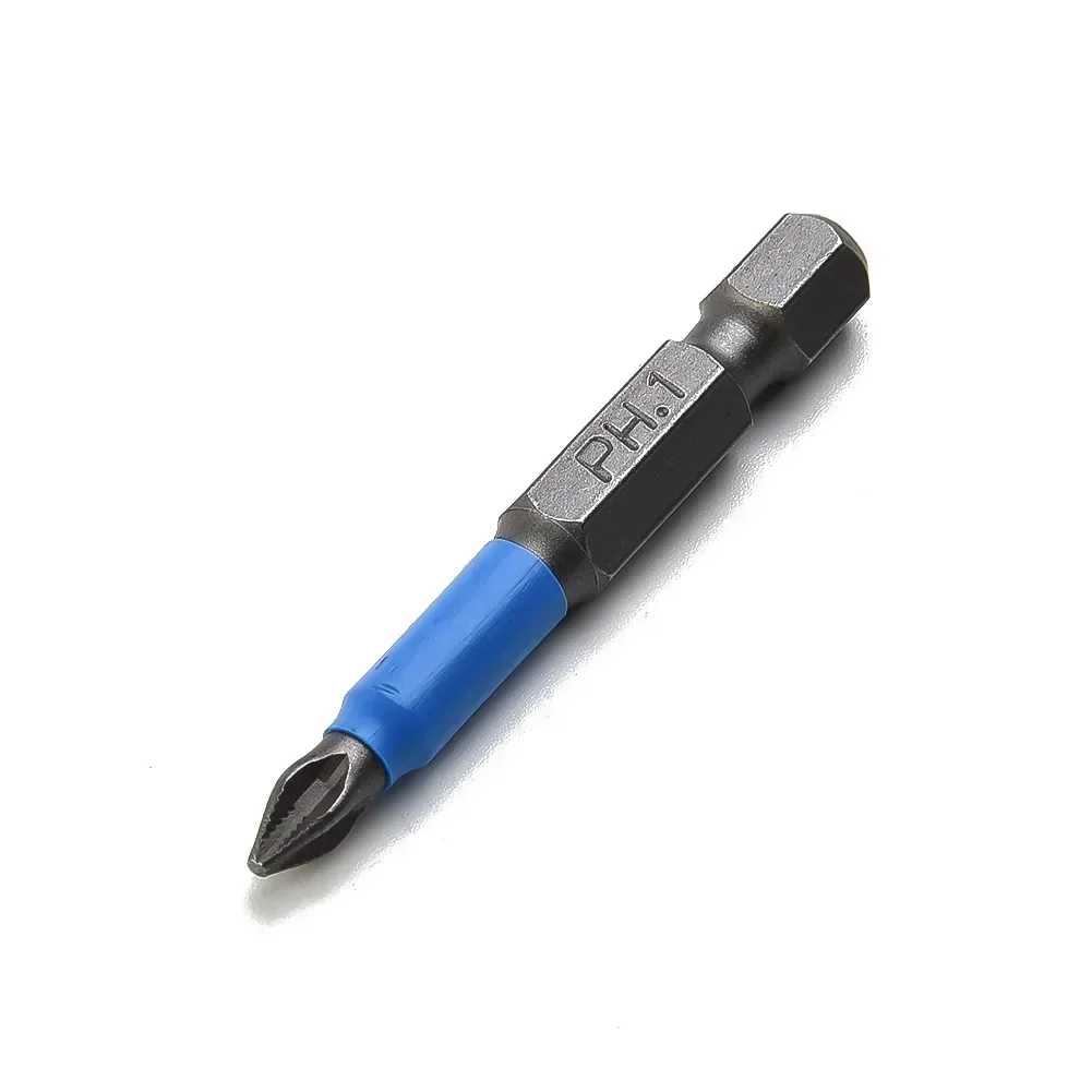 10 Uds. Puntas de destornillador de 25/50mm PH1 PH2 PH3 PZ1 PZ2 PZ3 brocas magnéticas antideslizantes herramientas manuales de vástago hexagonal de 1/4 pulgadas taladro eléctrico