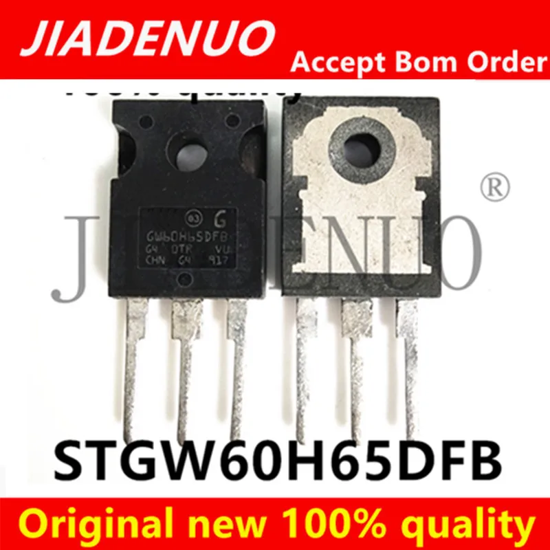 (2-5PCS)100% New STGW60H65DFB STGW60H65 TO-247 Chipset