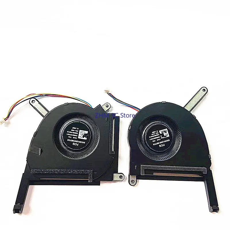 5V CPU Cooling Fan GPU Graphics Fan Replacement for ASUS FX507 FA507 FX707 FA707 FA507RF FA507RC FX507ZC-ES53 FA507RE-A15