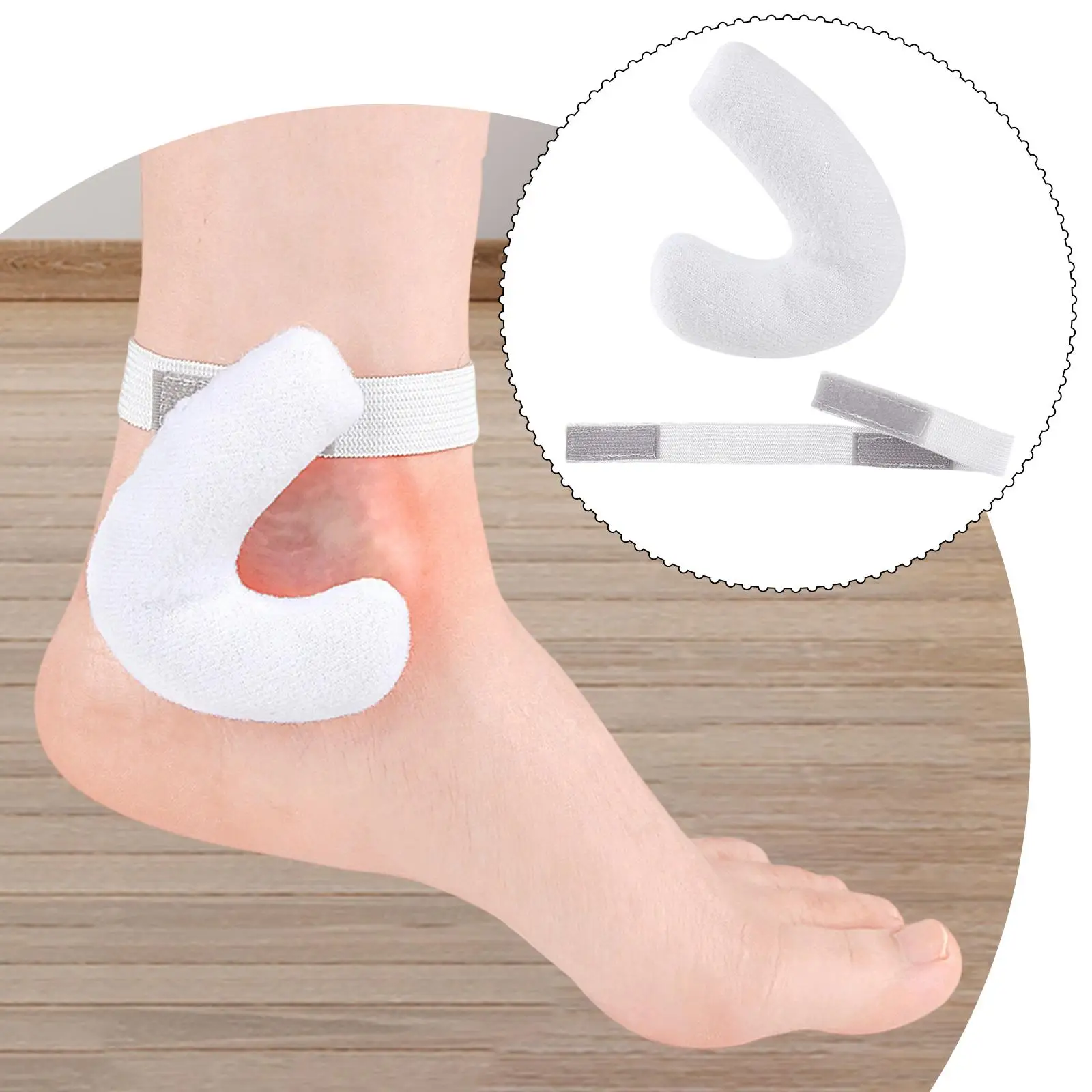 

Нажимная подушка Malleolus, удобная, простая в ношении, с ремешком, ботинками, накладкой на щиколотке, защитная подушка Malleolar для путешествий, ежедневного туризма